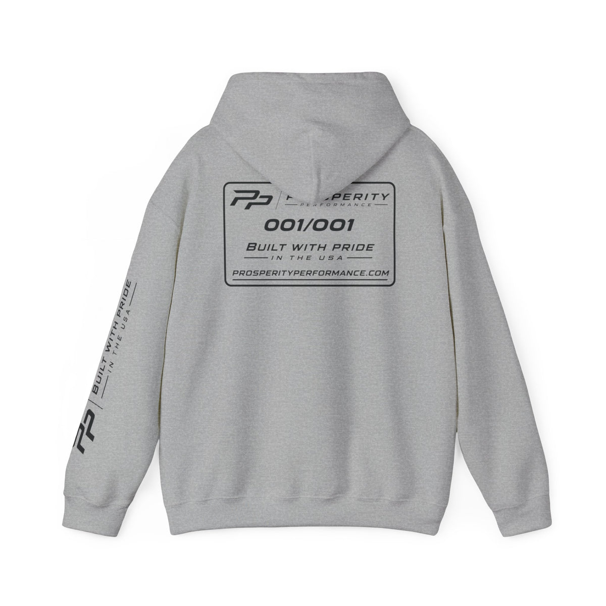 The "1 of 1" Hoodie Black Logo